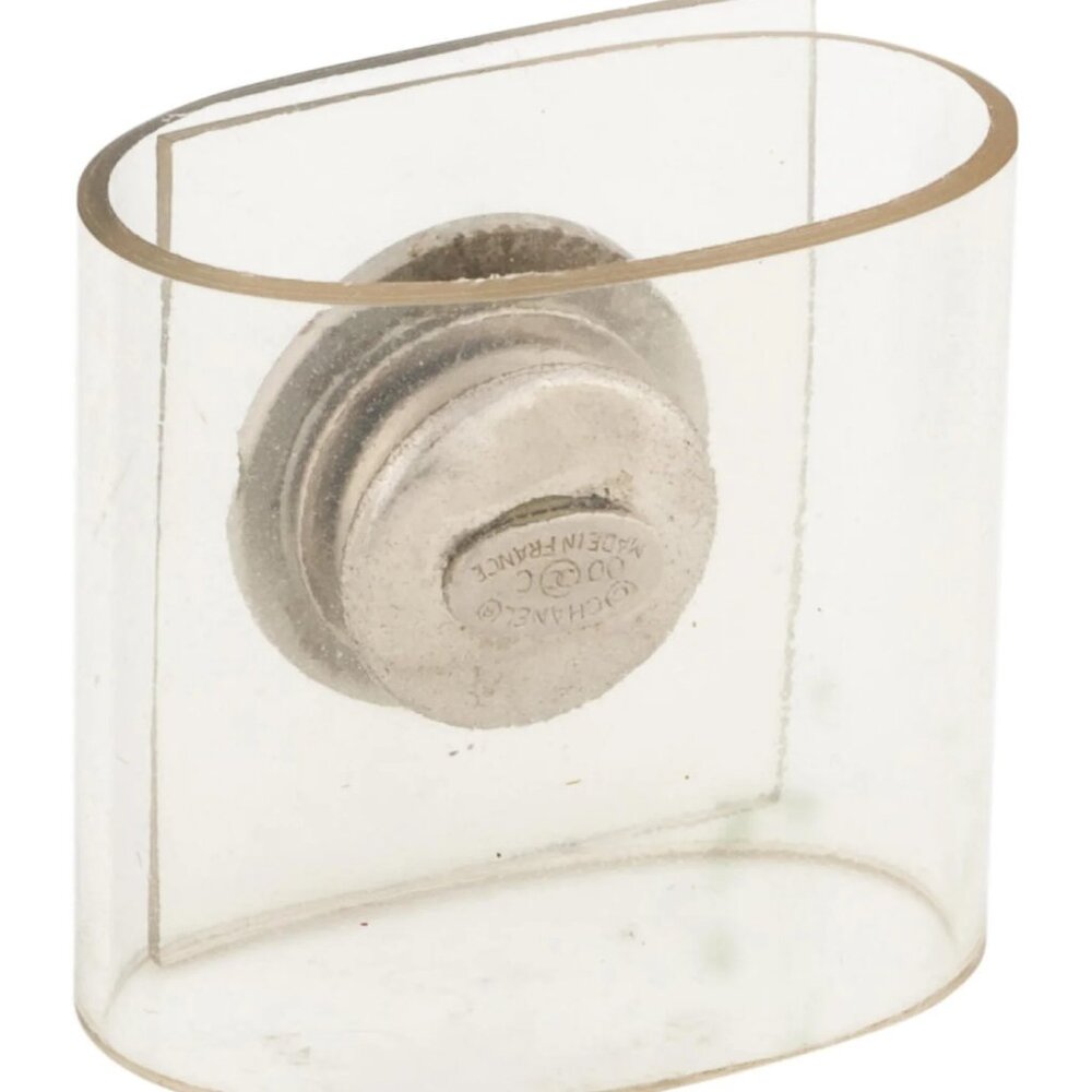 Authentic CHANEL Transparent Ring Year 2000 size 7 7.25 - Picture 5 of 12